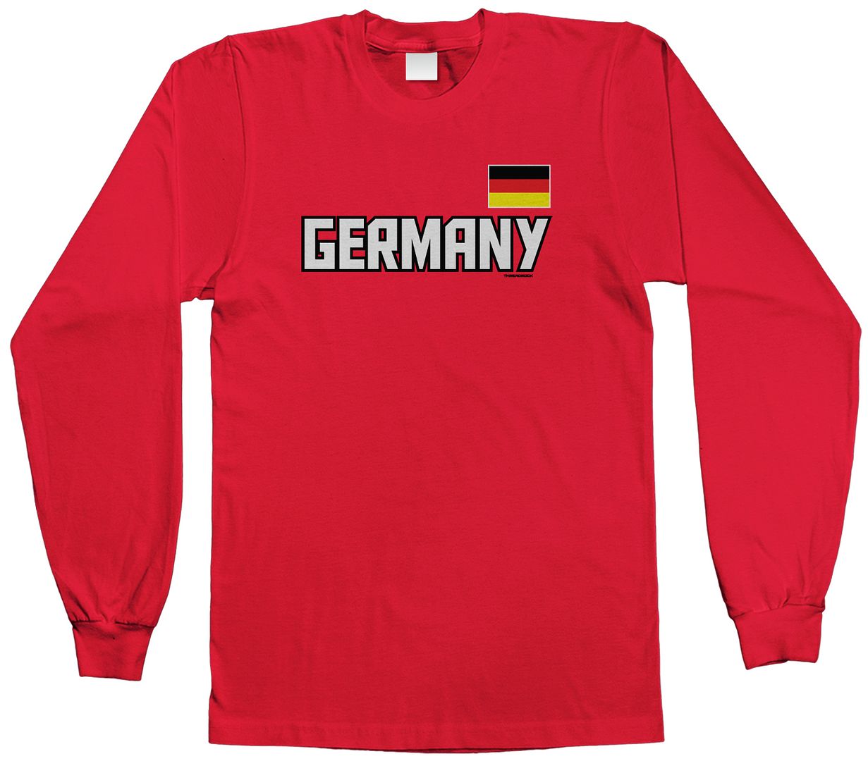 Threadrock Kids Germany National Team Youth L/S T-shirt German Pride Soccer - Picture 3 of 4