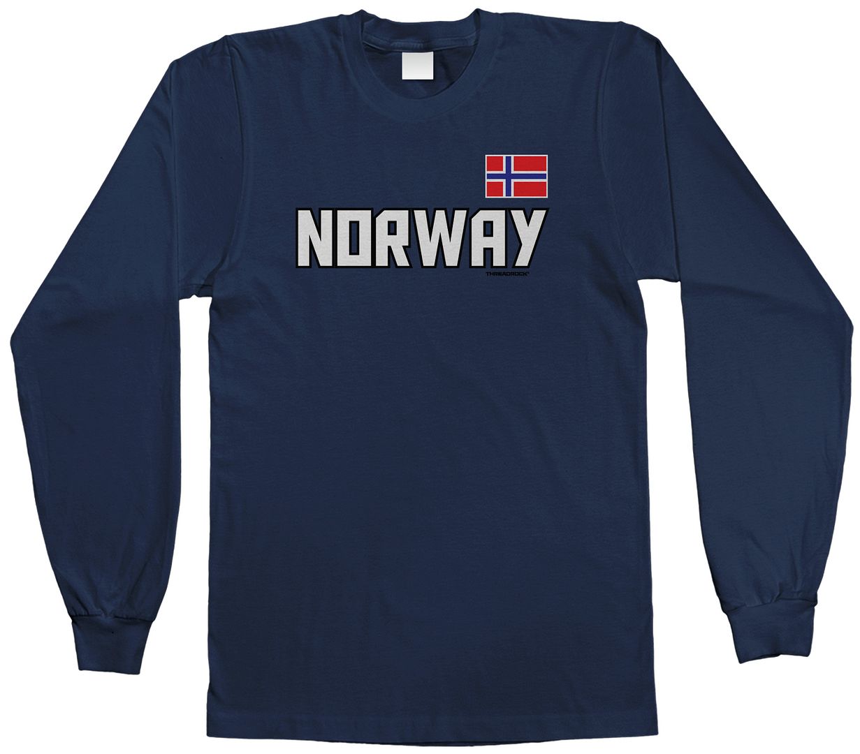 Threadrock Kids Norway National Team Youth L/S T-shirt Norwegian Country Pride - Picture 3 of 6