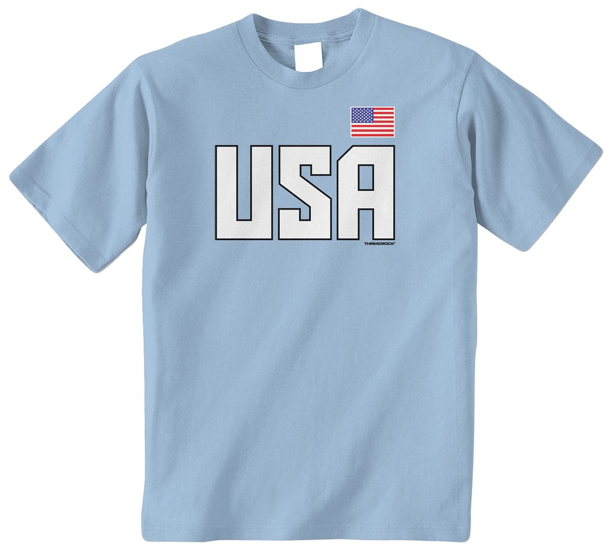 Threadrock Kids USA National Team Youth T-shirt American Pride Olympics - Picture 4 of 10
