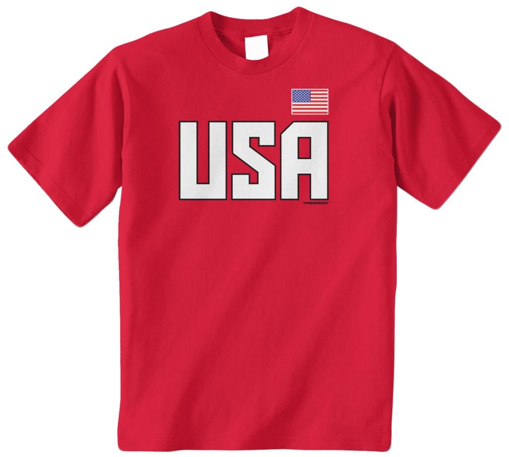 Threadrock Kids USA National Team Youth T-shirt American Pride Olympics - Picture 7 of 10