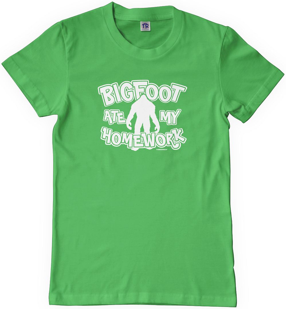 youth bigfoot shirts