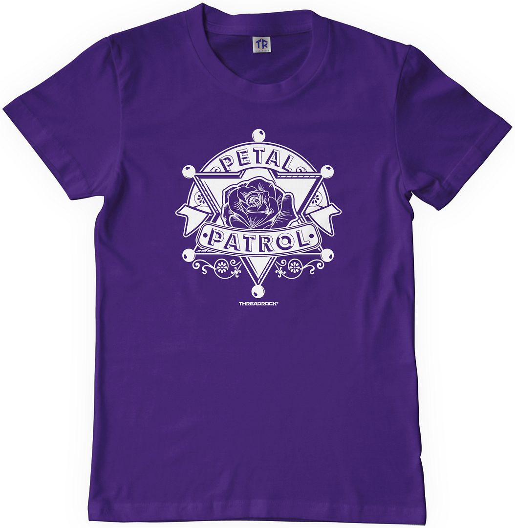 Threadrock Girls Petal Patrol Youth Tshirt Funny Flower Girl Wedding