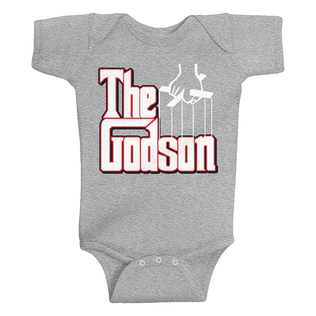Threadrock Baby Boys The Godson Infant Bodysuit Funny Baptism Christening - Picture 7 of 7