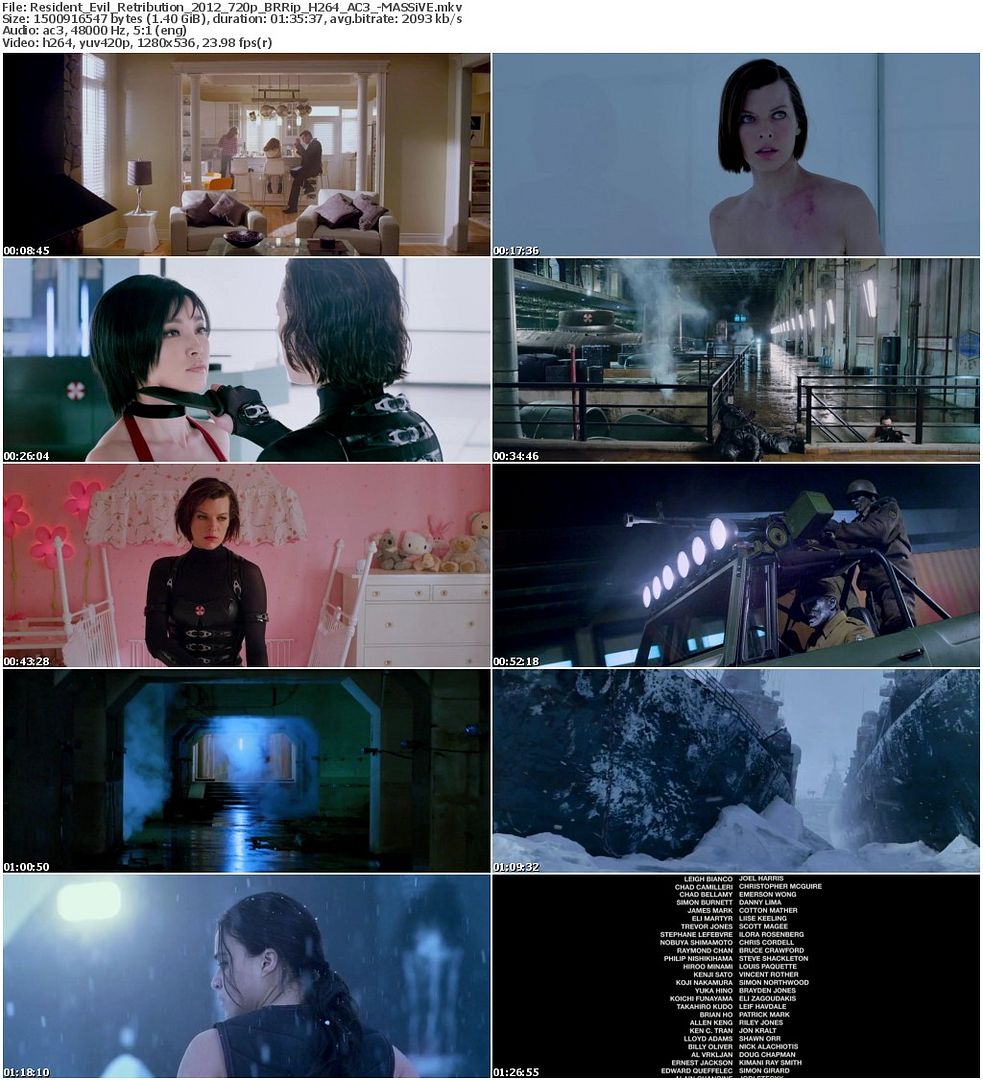 Resident Evil Retribution (2012) 720p BRRip H264 AC3 -MASSiVE Resident Evil Retribution (2012) 720p BRRip H264 AC3 -MASSiVE