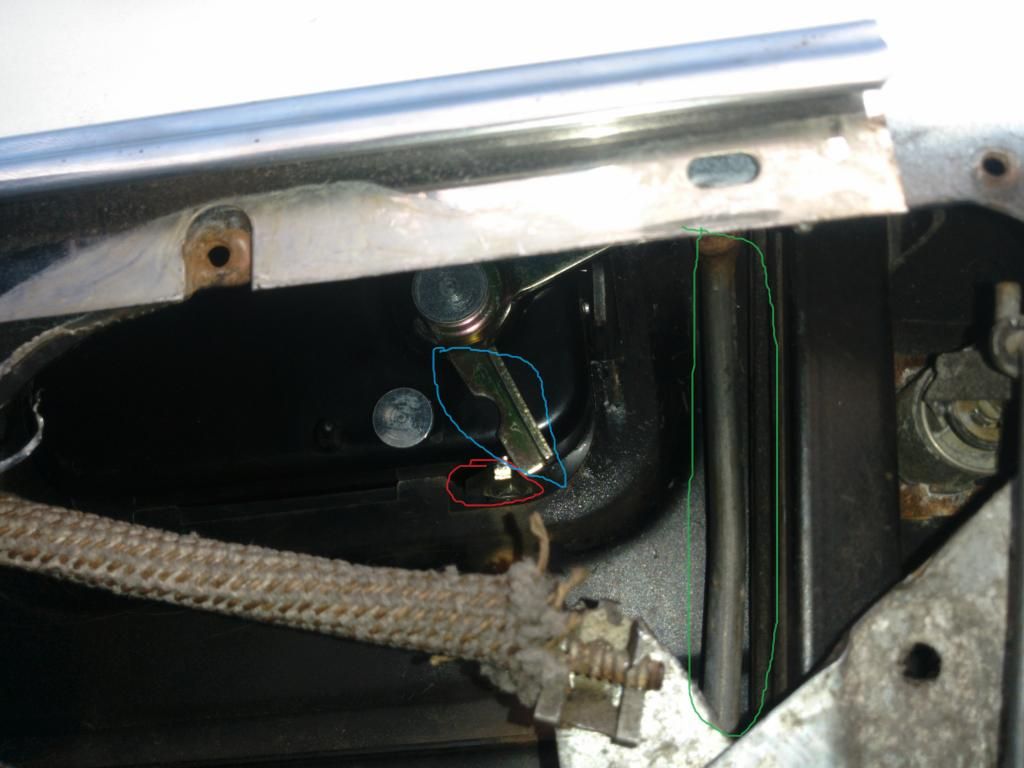 Need help regarding 1991 Jeep Wrangler Door Handle installation. Jeep