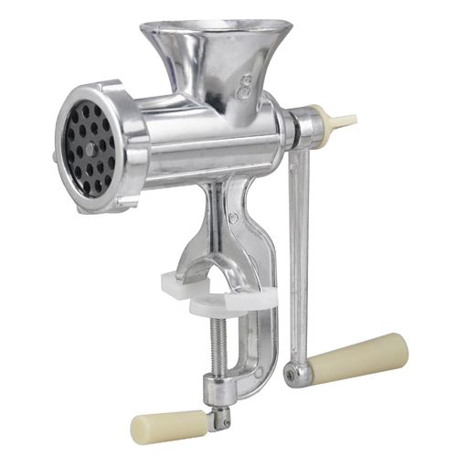 HEAVY DUTY HAND OPERATED MEAT MINCER GRINDER KITCHEN BEEF MAKER METAL