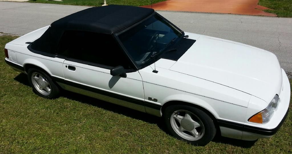 Fox Body Convertible Smooth Clean Trunk or Spoiler ??? Ford Mustang