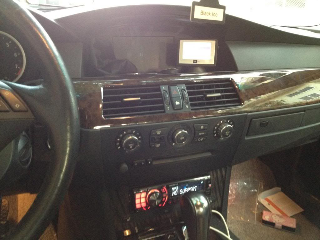 Bmw e60 custom stereo #3