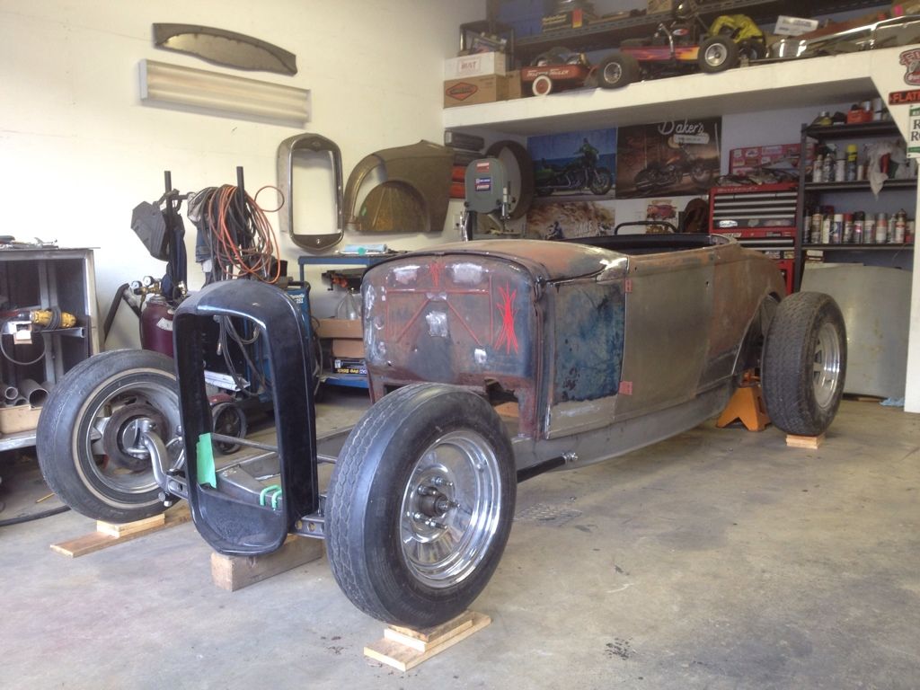 Projects My 392 Hemi Model A roadster build The H.A.M.B.