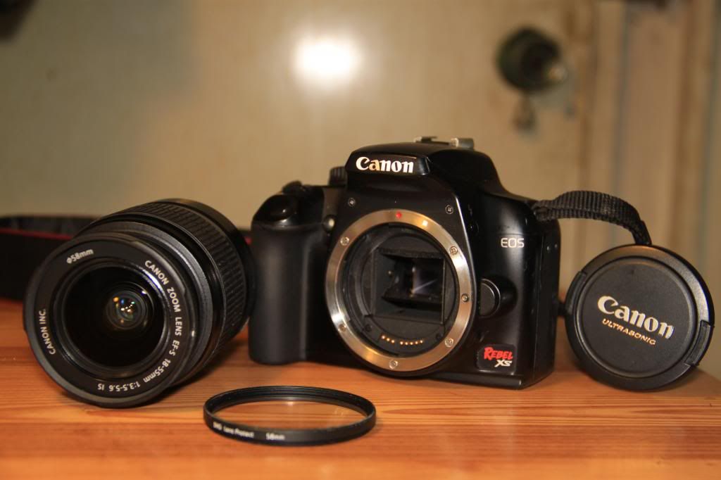 Mưa gió bão bung, Bán cặp đôi Canon 1000D + KIT 18-55 ( Ngon - Bổ - Rẻ) - 2