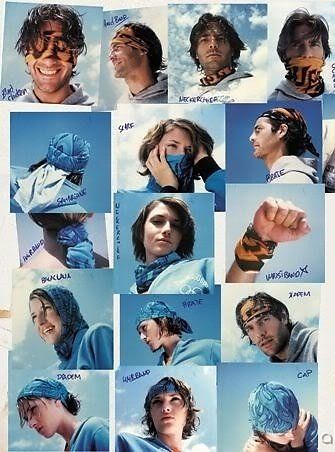 Khăn đa năng phong cách Hàn quốc cho hiphop, phượt, chụp ảnh chỉ 35k/c - 1