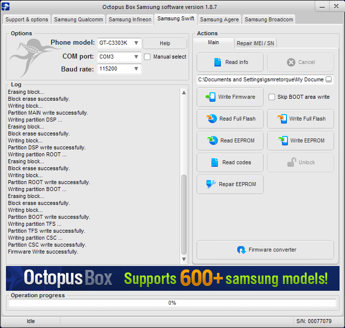 c3303k firmware