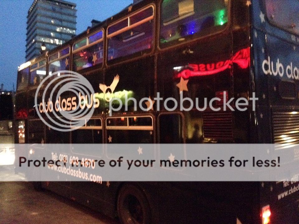 Foto do ônibus VIP de Londres