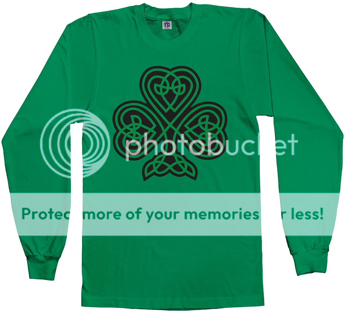 Threadrock Men's Celtic Shamrock Long Sleeve T-shirt Irish Pride St ...