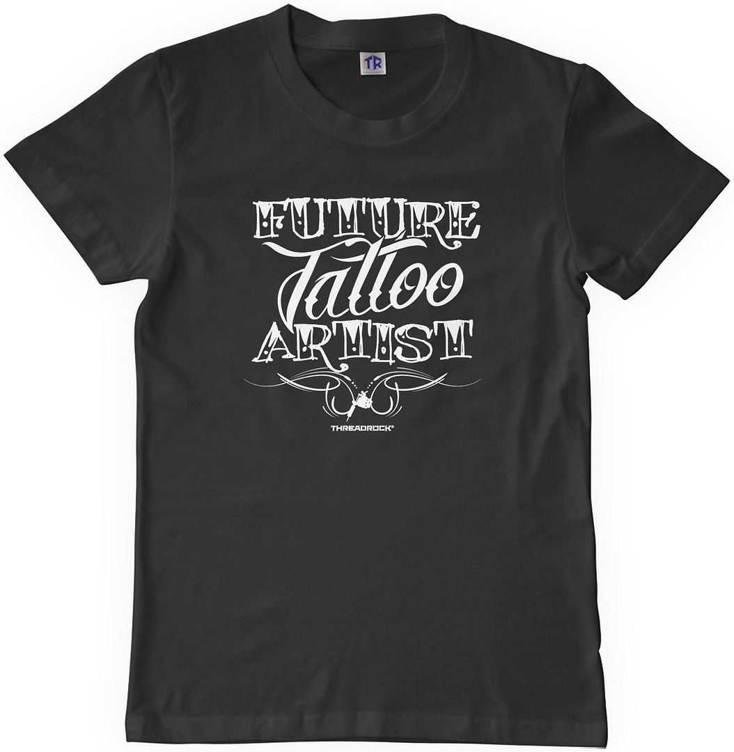 Threadrock Kids Future Tattoo Artist Youth T-shirt Occupation Job Career