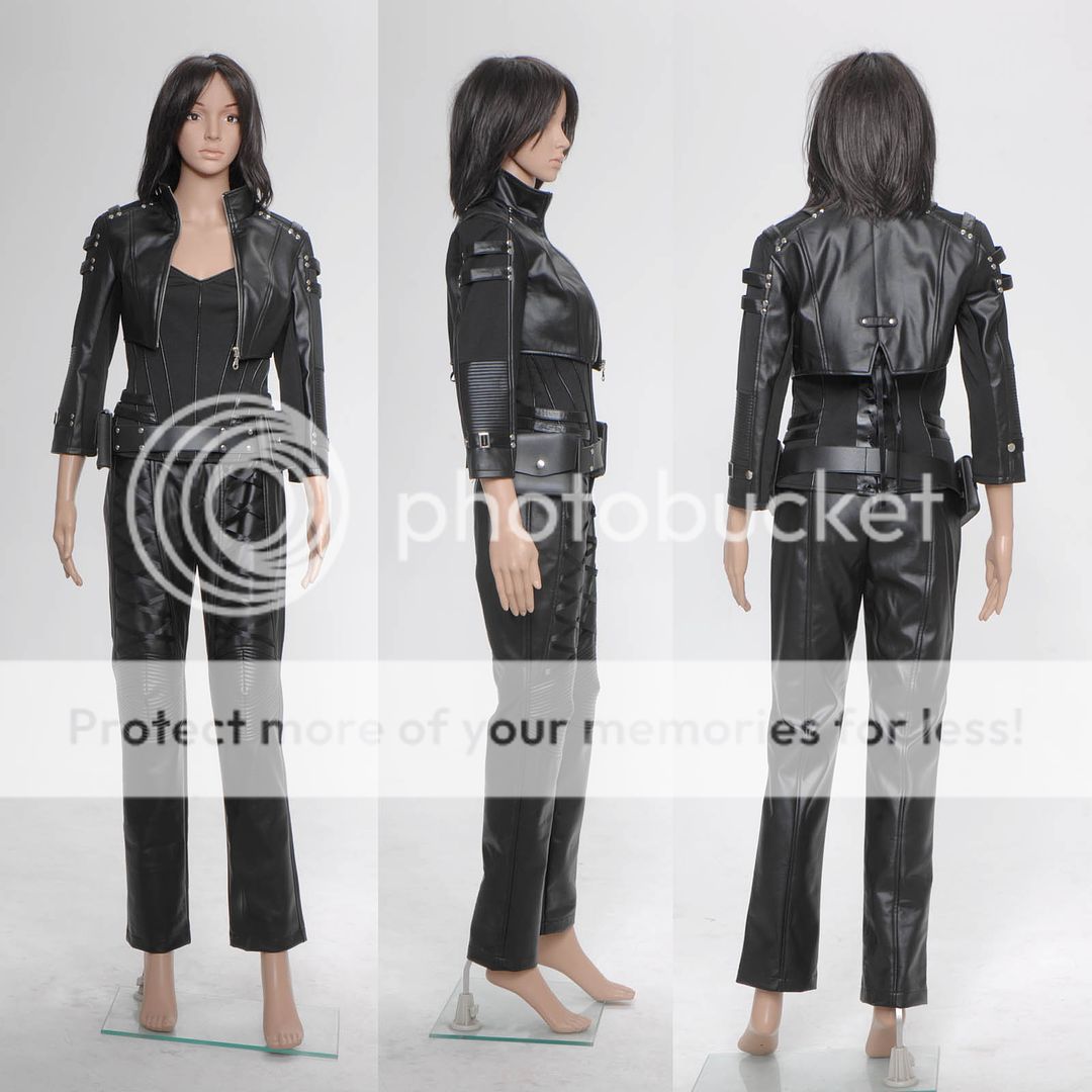 Arrow Black Canary Sara Lance Pleather Jacket Pants Outfit Costume ...