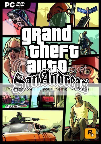 Resultado de imagen para gta sa dvd wallpaper pc