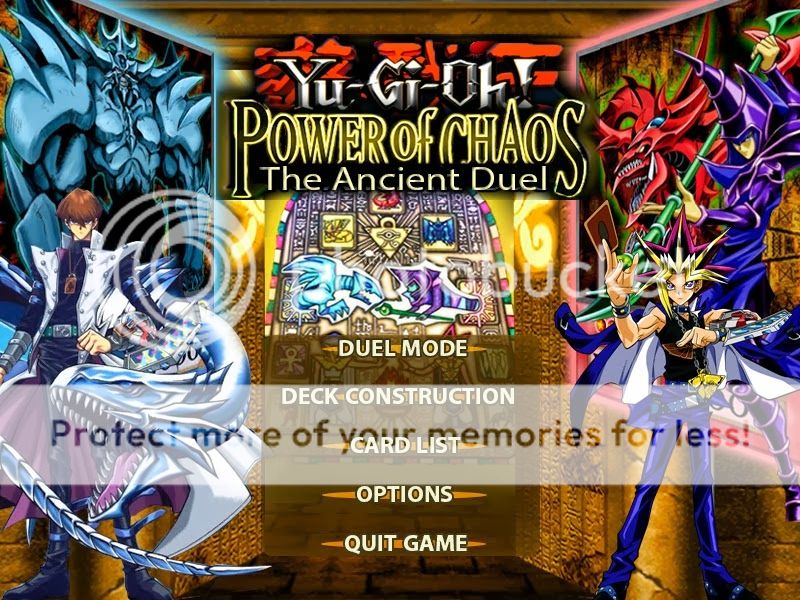 yugioh power of chaos download decks