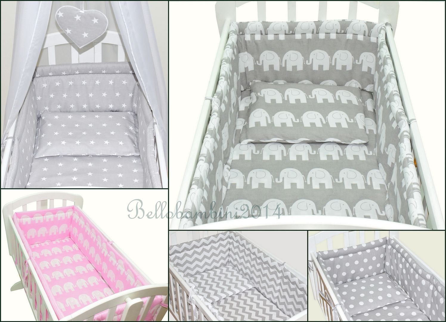 swinging crib bumper